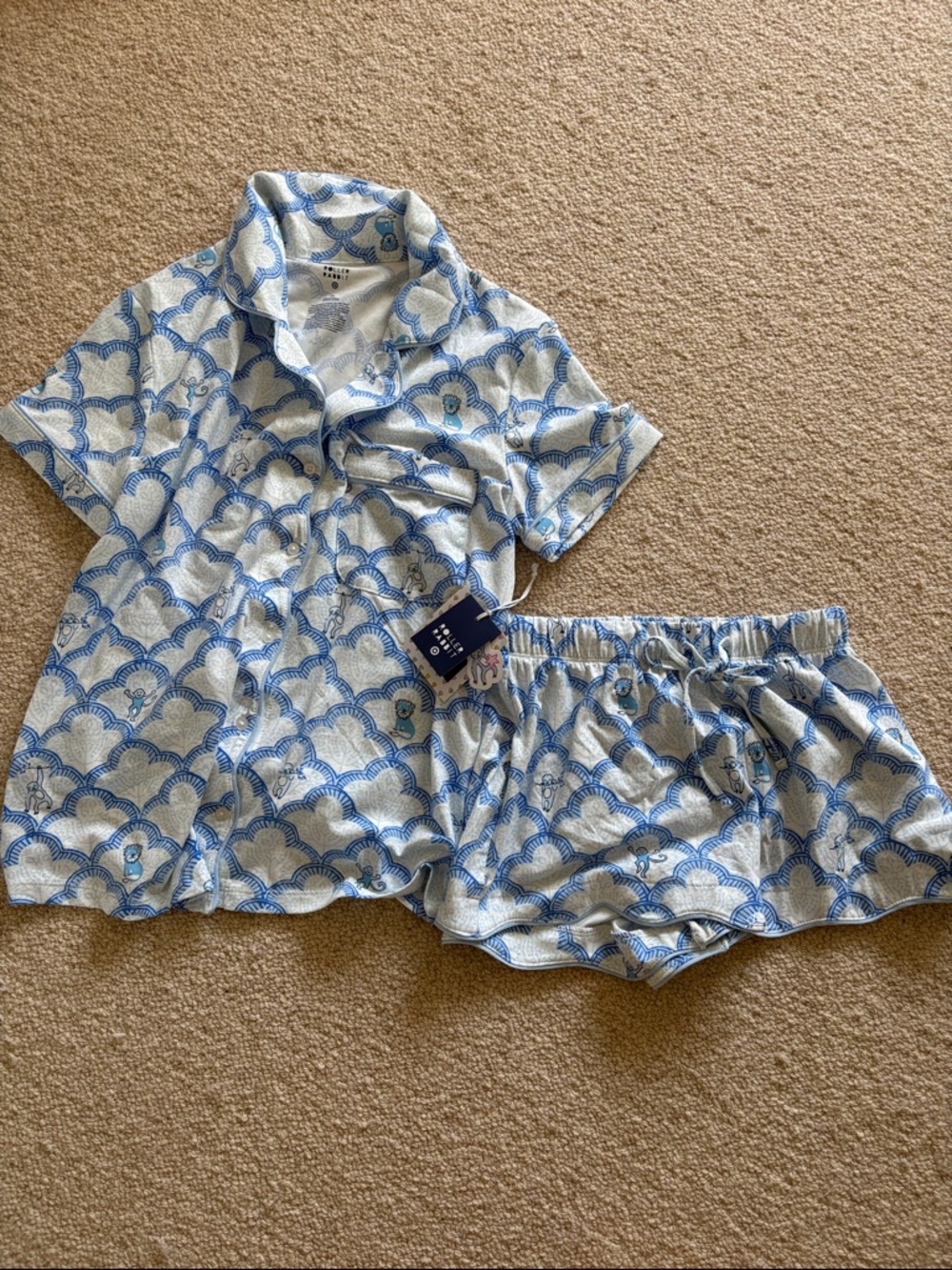 🌟 final sale - Roller Rabbit x Target -  Short Sleep Set